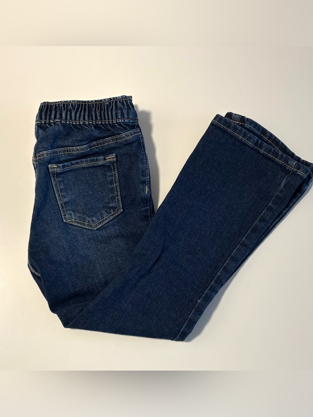 Old Navy Kids Slim Dark Indigo Elastic Waist Jeans